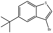 3-bromo-5-(tert-butyl)benzo[b]thiophene Structure