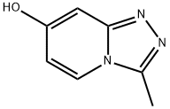 1,2,4-Triazolo[4,3-a]pyridin-7-ol, 3-methyl- 化学構造式