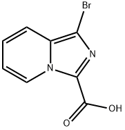 1-溴咪唑并[1,5-A]吡啶-3-羧酸,1784021-95-9,结构式