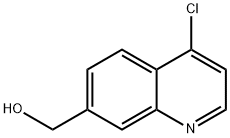 7-Quinolinemethanol, 4-chloro- Struktur