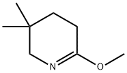 Pyridine, 2,3,4,5-tetrahydro-6-methoxy-3,3-dimethyl- Struktur