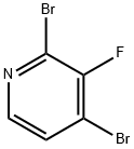 2,4-二溴-3-氟吡啶,1804419-14-4,结构式