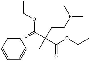 Propanedioic acid, [2-(dimethylamino)ethyl](phenylmethyl)-, diethyl ester (9CI)