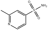 4-Pyridinesulfonamide, 2-methyl- 化学構造式