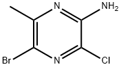2-Pyrazinamine, 5-bromo-3-chloro-6-methyl-|5-溴-3-氯-6-甲基吡嗪-2-胺