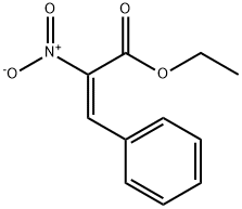 2-Propenoic acid, 2-nitro-3-phenyl-, ethyl ester, (2E)- Struktur