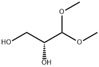 1,2-Propanediol, 3,3-dimethoxy-, (R)- (9CI) 化学構造式