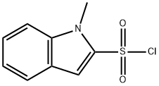 1H-Indole-2-sulfonyl chloride, 1-methyl- Struktur