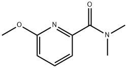 N,N-Dimethyl-6-methoxypyridine-2-carboxamide Struktur