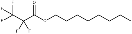 Propanoic acid, 2,2,3,3,3-pentafluoro-, octyl ester|