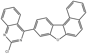 2-chloro-4-(naphtho[2,1-b]benzofuran-9-yl)quinazoline Struktur