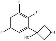 3-Azetidinol, 3-(2,3,5-trifluorophenyl)-, 1873112-33-4, 结构式