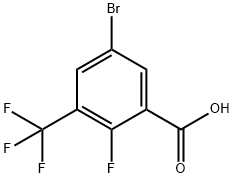 1881295-62-0 Benzoic acid, 5-bromo-2-fluoro-3-(trifluoromethyl)-