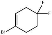 Cyclohexene, 1-bromo-4,4-difluoro- Struktur