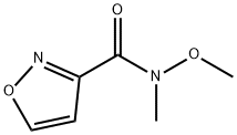 N-甲氧基-N-甲基异噻唑-3-甲酰胺, 189096-90-0, 结构式