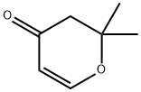 4H-Pyran-4-one, 2,3-dihydro-2,2-dimethyl- Struktur