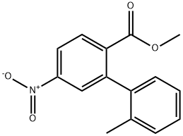 [1,1'-Biphenyl]-2-carboxylic acid, 2'-methyl-5-nitro-, methyl ester