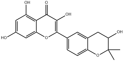 グリシルリザフラボノールA 化学構造式
