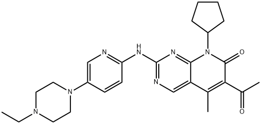 Palbociclib impurity 33 化学構造式