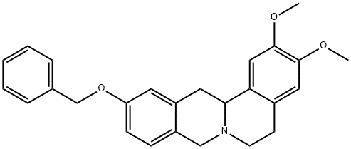 (±)-11-(Benzyloxy)-2,3-dimethoxyberbine,19779-85-2,结构式