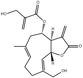 Onopordopicrin,19889-00-0,结构式