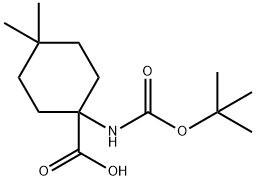 199330-53-5 1-((叔丁氧羰基)氨基)-4,4-二甲基环己烷-1-甲酸