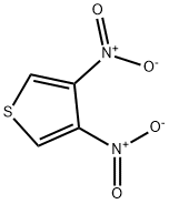 Thiophene, 3,4-dinitro- 化学構造式