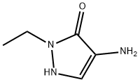 4-氨基-2-乙基-1,2-二氢-3H-吡唑-3-酮, 2008217-44-3, 结构式