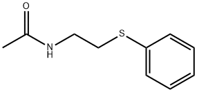 N-(2-(苯硫基)乙基)乙酰胺, 2014-72-4, 结构式