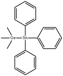 Germane, trimethyl(triphenylstannyl)- Structure