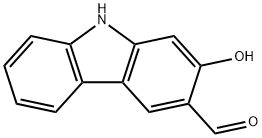 9H-Carbazole-3-carboxaldehyde, 2-hydroxy-,20323-67-5,结构式