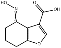 3-Benzofurancarboxylicacid,4,5,6,7-tetrahydro-4-(hydroxyimino)-(9CI) Struktur