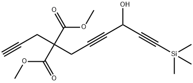 2044201-34-3 2-[4-羟基-6-(三甲基硅基)己-2,5-二炔-1-基]-2-(2-丙炔-1-基)丙二酸二甲酯