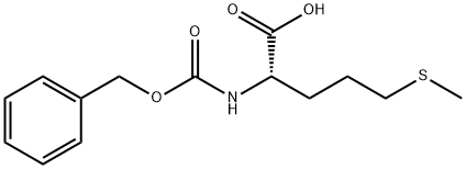 L-Norvaline, 5-(methylthio)-N-[(phenylmethoxy)carbonyl]- Structure