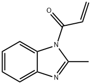 1H-Benzimidazole,2-methyl-1-(1-oxo-2-propenyl)-(9CI) Structure