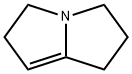 1H-Pyrrolizine, 2,3,5,6-tetrahydro- 化学構造式