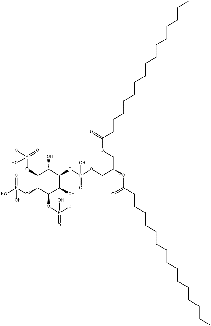 205435-30-9 D-myo-Inositol, 1-(2S)-2,3-bis(1-oxohexadecyl)oxypropyl hydrogen phosphate 3,4,5-tris(dihydrogen phosphate)