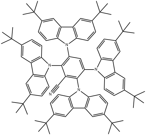 4TCzBN 化学構造式