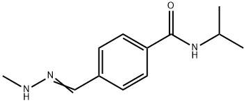 N-isopropyl-alpha-(2-methylhydrazo)-4-toluamide 化学構造式