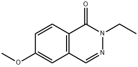 1(2H)-Phthalazinone, 2-ethyl-6-methoxy- Struktur