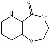 Pyrido[2,3-f]-1,4-oxazepin-5(2H)-one, octahydro- Struktur