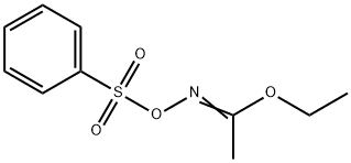 Ethanimidic acid, N-[(phenylsulfonyl)oxy]-, ethyl ester,2097677-32-0,结构式