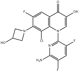 Delafloxacin Impurity 1, 2097714-10-6, 结构式