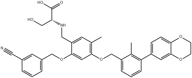 BMS-1001 化学構造式