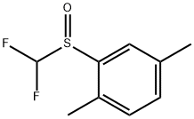 2-[(二氟甲基)亚磺酰基]-1,4-二甲苯,2133476-49-8,结构式