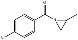 1-(4-氯苯甲酰基)-2-甲基-氮丙啶 结构式