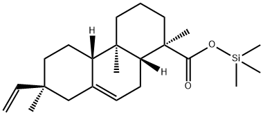 Isopimaric acid TMS 化学構造式