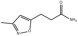 5-Isoxazolepropanamide,3-methyl-(9CI) Structure
