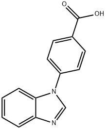 4-(1H-苯并[D]咪唑-1-基)苯甲酸,220495-52-3,结构式