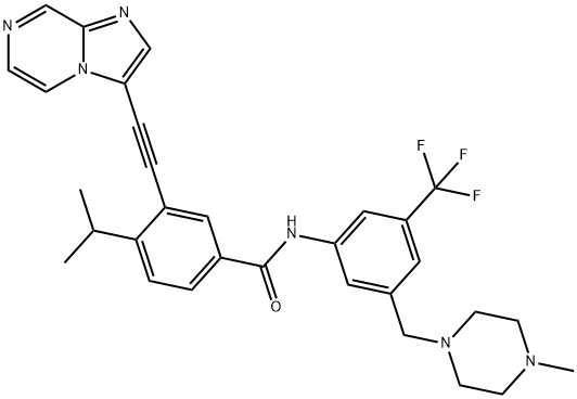 Dual DDR1 and DDR2 inhibitor 5n Structure